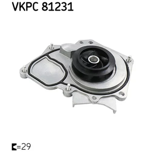 Vodné čerpadlo, chladenie motora VKPC 81231 /SKF/ - obr. 1