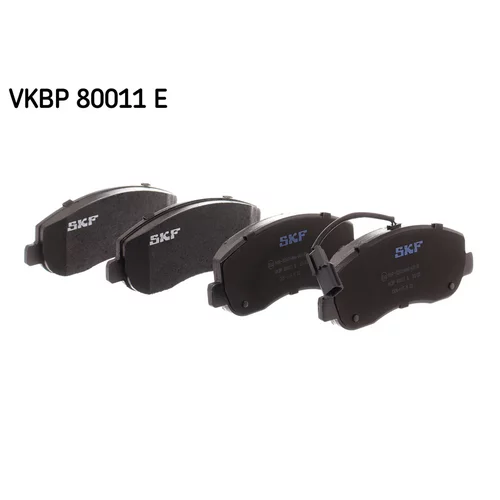 Sada brzdových platničiek kotúčovej brzdy VKBP 80011 E /SKF/ - obr. 2