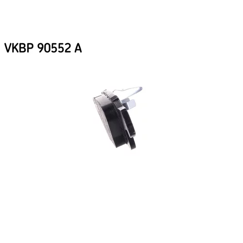 Sada brzdových platničiek kotúčovej brzdy VKBP 90552 A /SKF/ - obr. 3