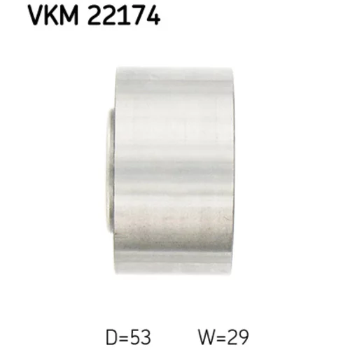 Obehová/vodiaca kladka ozubeného remeňa VKM 22174 /SKF/ - obr. 2
