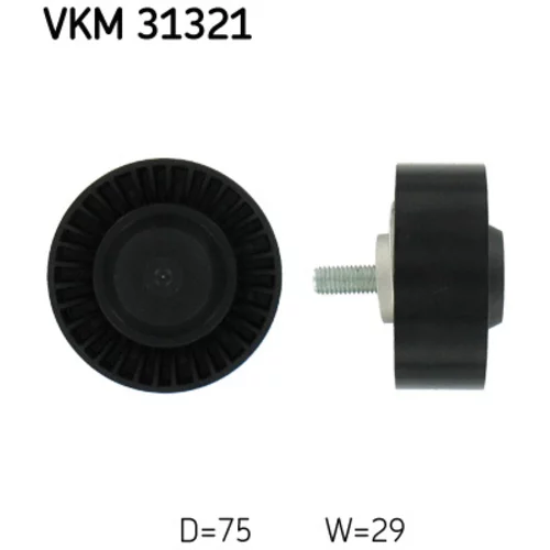 Vratná/vodiaca kladka rebrovaného klinového remeňa SKF VKM 31321