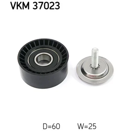 Vratná/vodiaca kladka rebrovaného klinového remeňa VKM 37023 /SKF/ - obr. 1