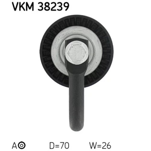 Napinák rebrovaného klinového remeňa VKM 38239 /SKF/ - obr. 3