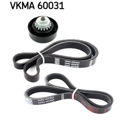 Ozubený klinový remeň - Sada SKF VKMA 60031