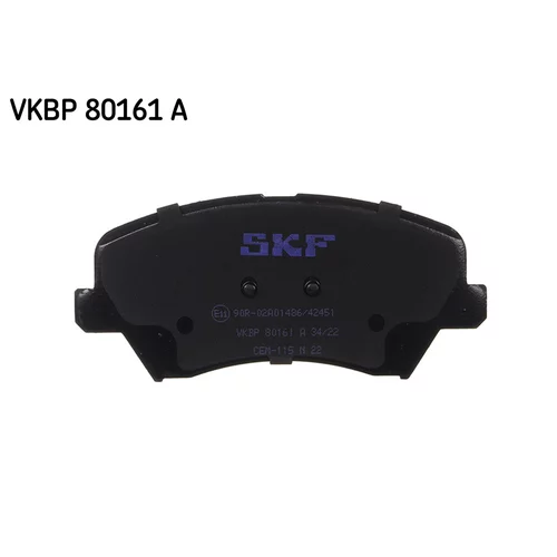 Sada brzdových platničiek kotúčovej brzdy VKBP 80161 A /SKF/ - obr. 1