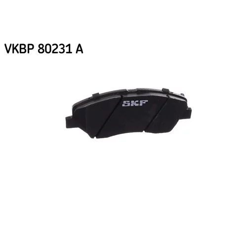 Sada brzdových platničiek kotúčovej brzdy VKBP 80231 A /SKF/ - obr. 2