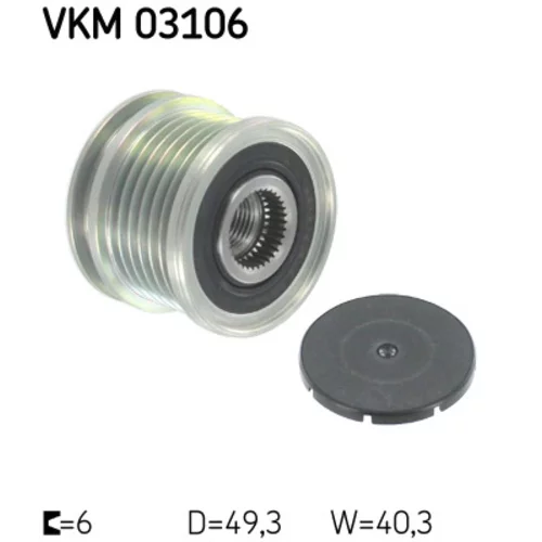 Voľnobežka alternátora SKF VKM 03106