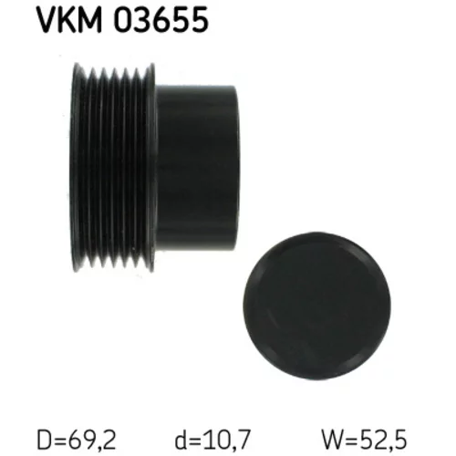 Voľnobežka alternátora VKM 03655 /SKF/ - obr. 3