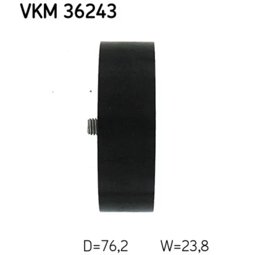 Vratná/vodiaca kladka rebrovaného klinového remeňa VKM 36243 /SKF/ - obr. 5