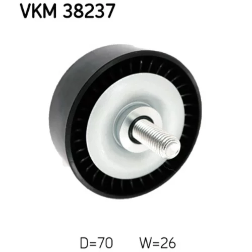 Vratná/vodiaca kladka rebrovaného klinového remeňa VKM 38237 /SKF/ - obr. 4