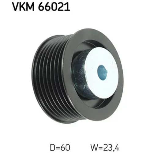 Vratná/vodiaca kladka rebrovaného klinového remeňa VKM 66021 /SKF/ - obr. 1