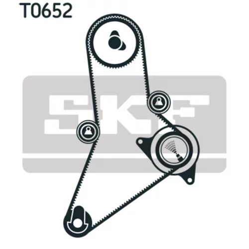 Sada ozubeného remeňa VKMA 02384 /SKF/ - obr. 1