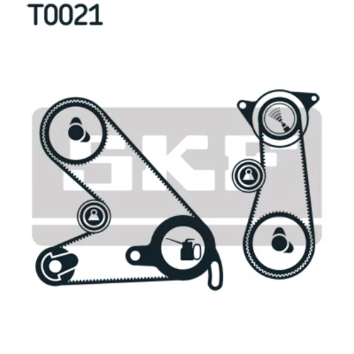 Sada ozubeného remeňa VKMA 03050 /SKF/ - obr. 1