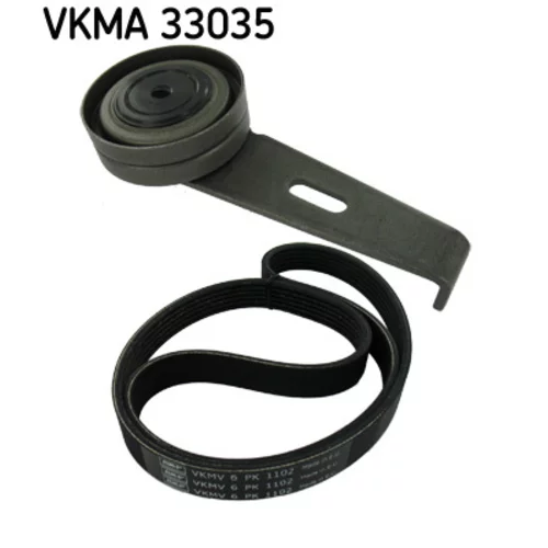 Ozubený klinový remeň - Sada SKF VKMA 33035
