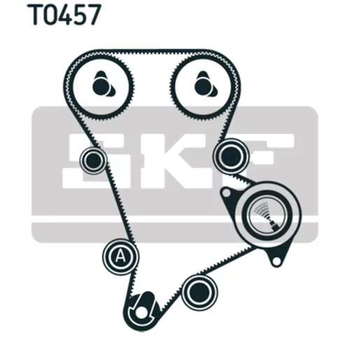 Sada ozubeného remeňa VKMA 94509-2 /SKF/ - obr. 1