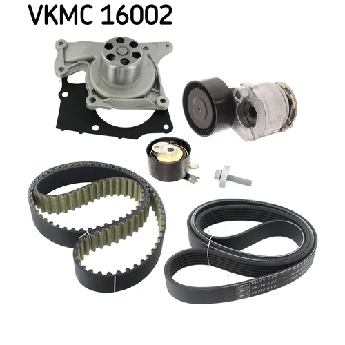 Vodné čerpadlo + sada ozubeného remeňa SKF VKMC 16002