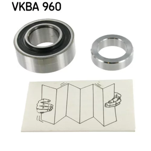 Ložisko kolesa - opravná sada SKF VKBA 960