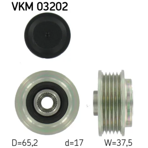 Voľnobežka alternátora SKF VKM 03202