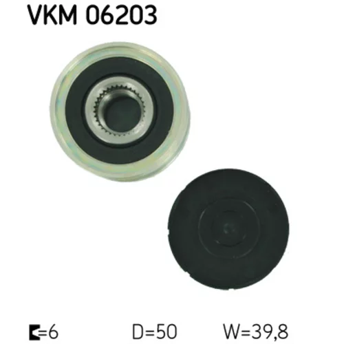 Voľnobežka alternátora VKM 06203 /SKF/ - obr. 1