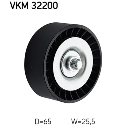 Vratná/vodiaca kladka rebrovaného klinového remeňa VKM 32200 /SKF/ - obr. 1