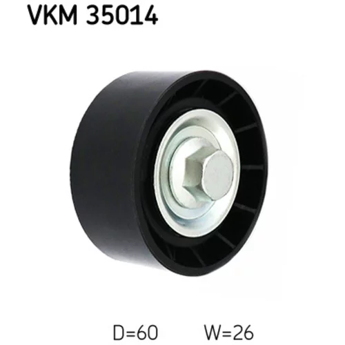 Vratná/vodiaca kladka rebrovaného klinového remeňa VKM 35014 /SKF/ - obr. 4
