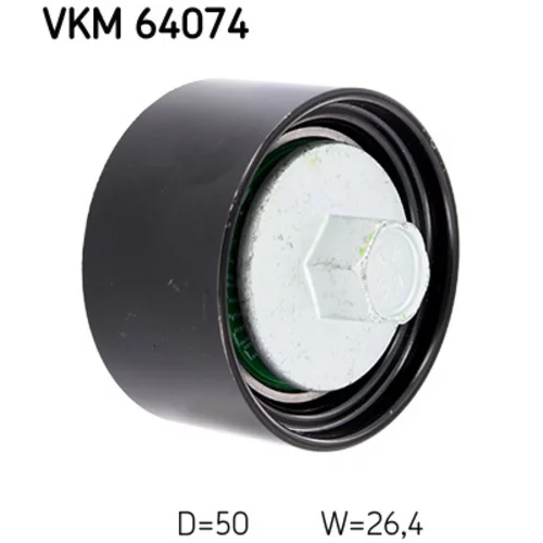 Vratná/vodiaca kladka rebrovaného klinového remeňa VKM 64074 /SKF/ - obr. 4