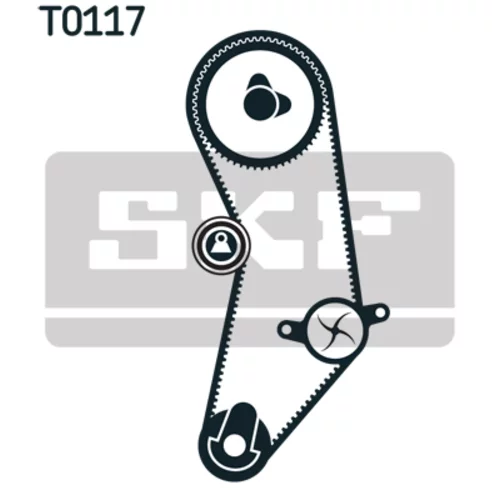 Sada ozubeného remeňa VKMA 02201 /SKF/ - obr. 1