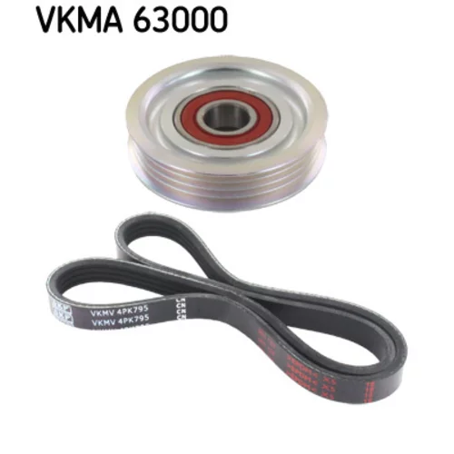 Ozubený klinový remeň - Sada SKF VKMA 63000