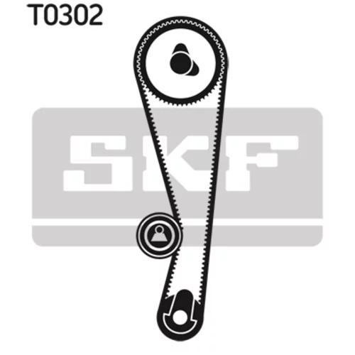 Sada ozubeného remeňa VKMA 95619 /SKF/ - obr. 1