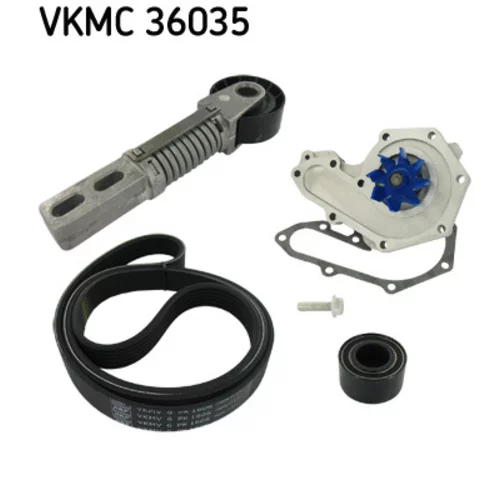 Vodné čerpadlo + sada klinového remeňa SKF VKMC 36035