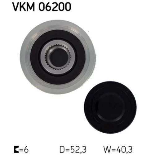 Voľnobežka alternátora VKM 06200 /SKF/ - obr. 2