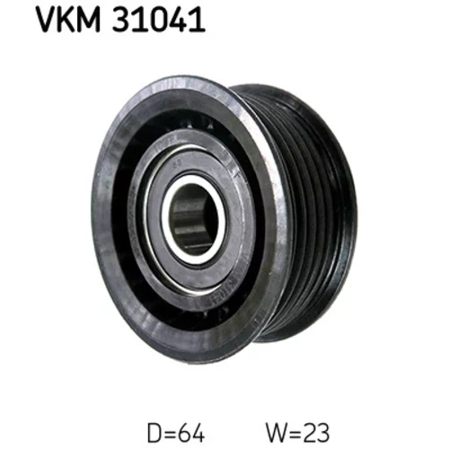 Vratná/vodiaca kladka rebrovaného klinového remeňa VKM 31041 /SKF/ - obr. 4