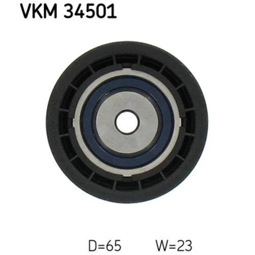 Vratná/vodiaca kladka rebrovaného klinového remeňa VKM 34501 /SKF/ - obr. 1