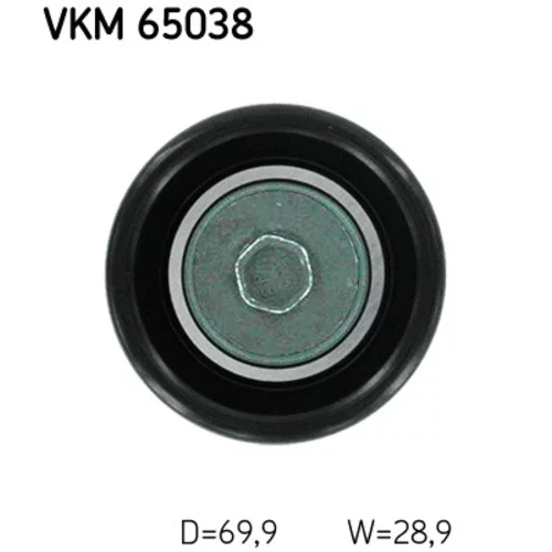 Vratná/vodiaca kladka rebrovaného klinového remeňa VKM 65038 /SKF/ - obr. 1