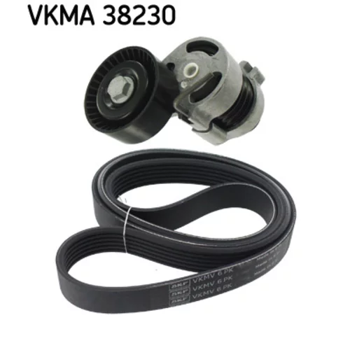 Ozubený klinový remeň - Sada SKF VKMA 38230
