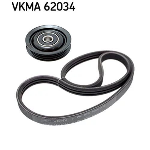 Ozubený klinový remeň - Sada SKF VKMA 62034