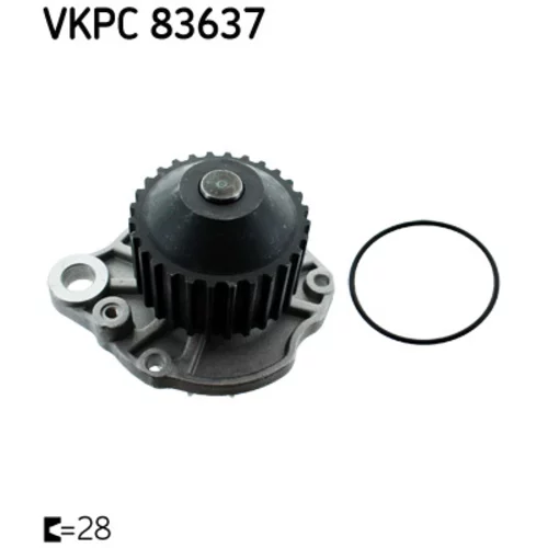 Vodné čerpadlo, chladenie motora SKF VKPC 83637