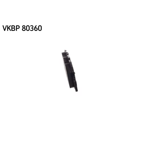 Sada brzdových platničiek kotúčovej brzdy VKBP 80360 /SKF/ - obr. 3