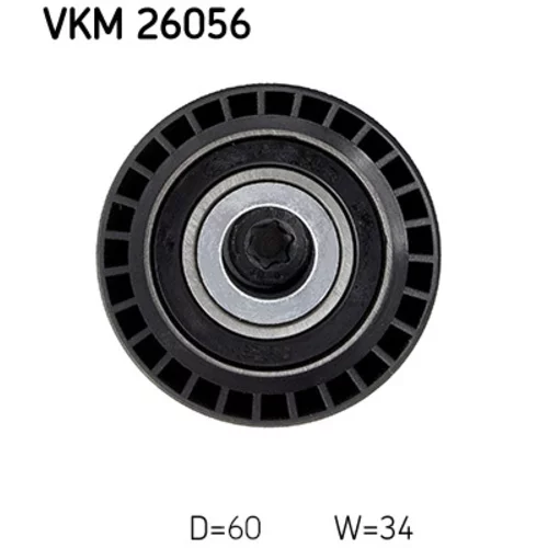 Obehová/vodiaca kladka ozubeného remeňa VKM 26056 /SKF/ - obr. 1