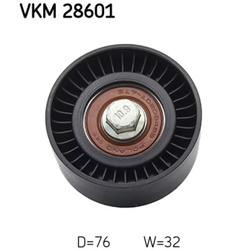 Obehová/vodiaca kladka ozubeného remeňa VKM 28601 /SKF/ - obr. 1