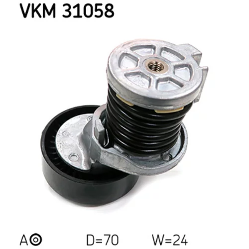 Napinák rebrovaného klinového remeňa VKM 31058 /SKF/ - obr. 4