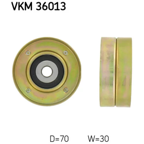 Vratná/vodiaca kladka rebrovaného klinového remeňa SKF VKM 36013