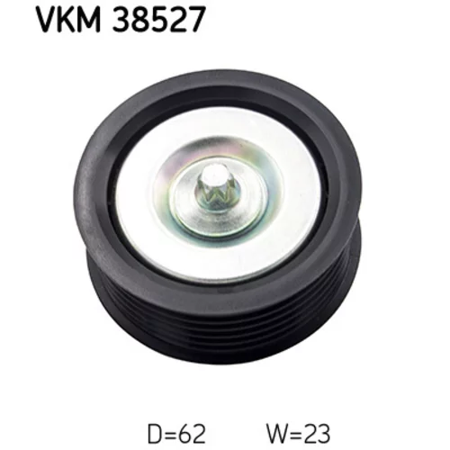 Vratná/vodiaca kladka rebrovaného klinového remeňa VKM 38527 /SKF/ - obr. 1