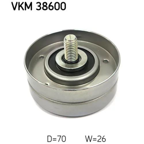 Vratná/vodiaca kladka rebrovaného klinového remeňa VKM 38600 /SKF/ - obr. 1