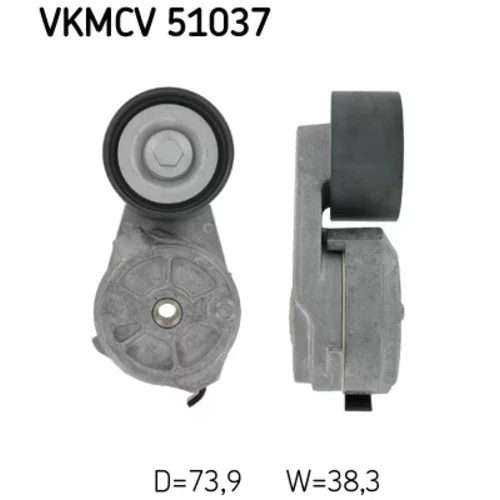 Napinák rebrovaného klinového remeňa SKF VKMCV 51037