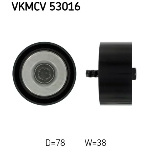 Vratná/vodiaca kladka rebrovaného klinového remeňa VKMCV 53016 /SKF/