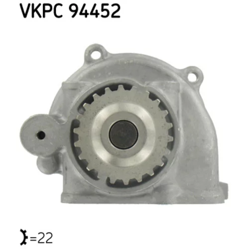 Vodné čerpadlo, chladenie motora VKPC 94452 /SKF/