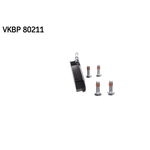 Sada brzdových platničiek kotúčovej brzdy VKBP 80211 /SKF/ - obr. 3