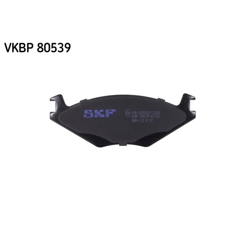 Sada brzdových platničiek kotúčovej brzdy SKF VKBP 80539