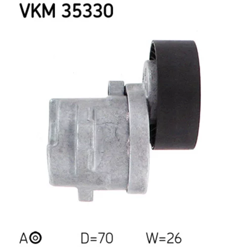 Napinák rebrovaného klinového remeňa VKM 35330 /SKF/ - obr. 2